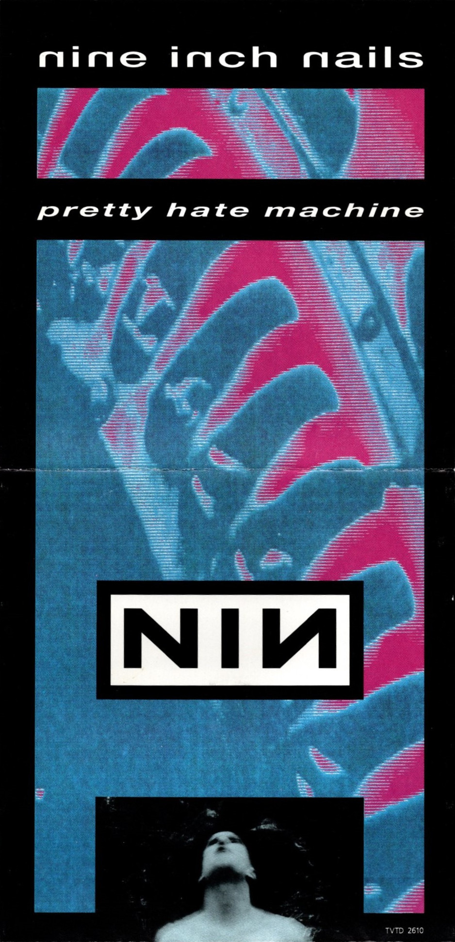 pretty hate machine by nine inch nails booklet pages 1 and 2